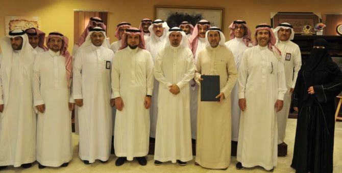 استلام نتائج التحكيم من الادارة العامة للتعليم بجدة